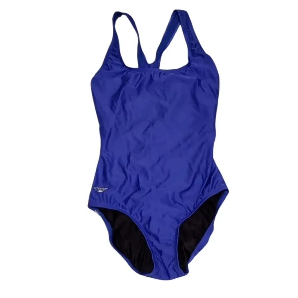 One Piece Speedo Racer Back In Blue